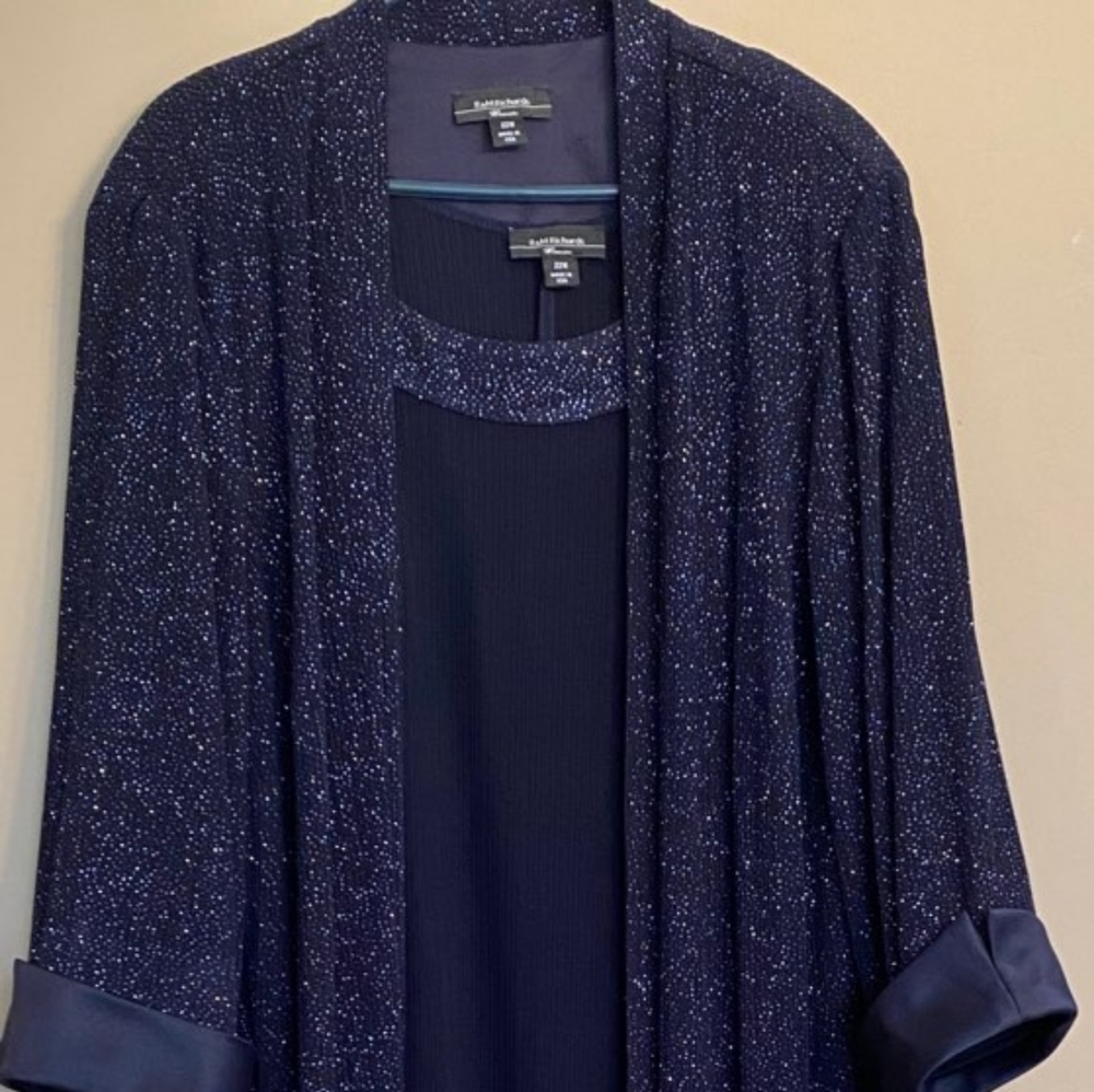 R&M Richards 2 piece dress-22W